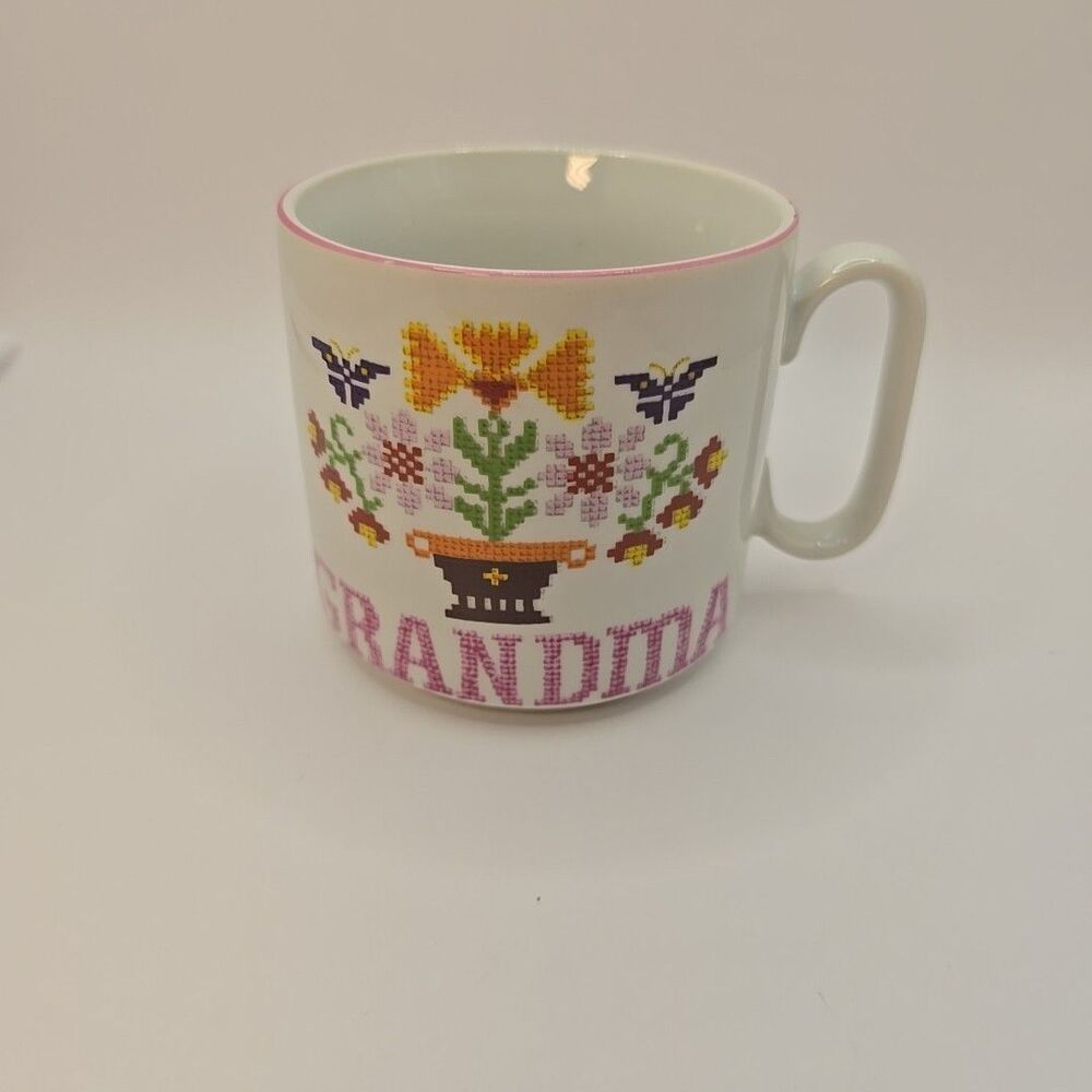 Vintage Lefton 1049 Grandma Mug